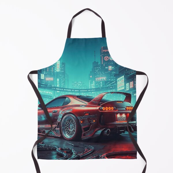 Item preview, Supra MK4 in a Neon Cyber Metropolis designed and sold by RCStoreUy.