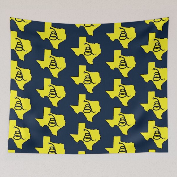 Item preview, DONT TREAD ON ME - Modern Gadsden Snake Flag TEXAS -non distressed version designed and sold by pelagio.