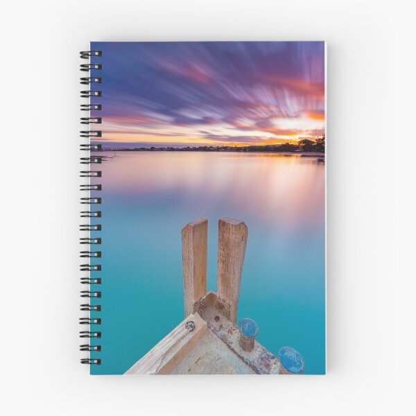 Item preview, Kalbarri Jetty Sunrise over the Murchison River designed and sold by Wondrous World Images.