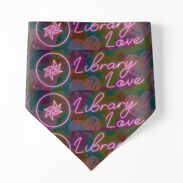 Library Love Pet Bandana