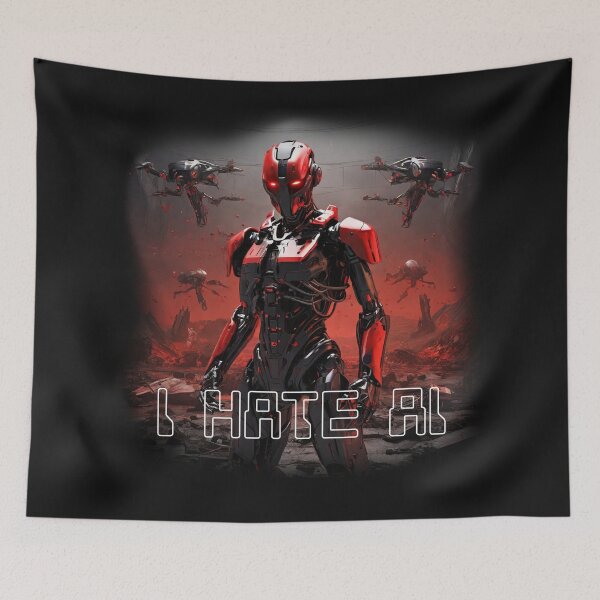 Item preview, I hate AI designed and sold by TimeBender.