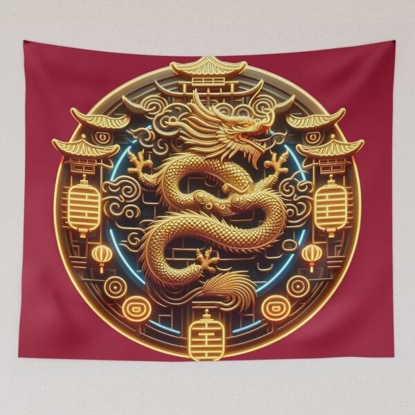 Item preview, Mythical Chinese dragon designed and sold by ManikRaja.