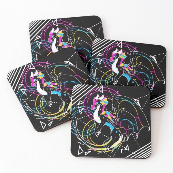 Item preview, Multicolour Dragon - Swirly designed and sold by Sundevourer.