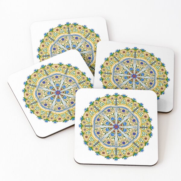 Item preview, Medieval Sword Mandala designed and sold by LeilaWarneArt.