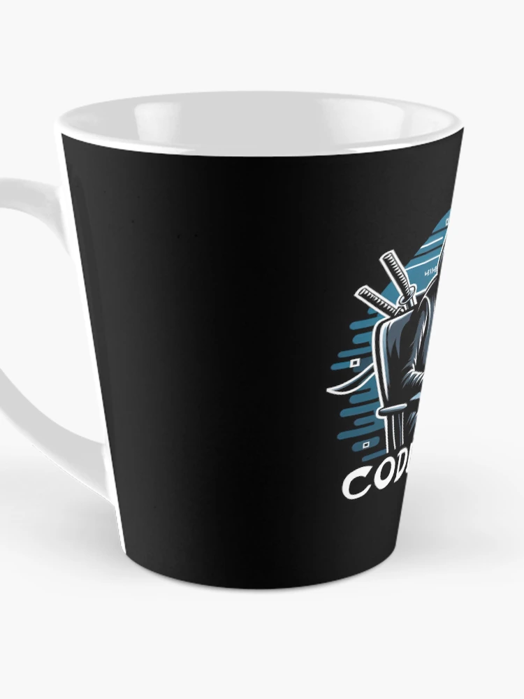 Thumbnail 3 of 4, Coffee Mug, Copy of Code Ninja Programmer Coder Coding Nerd Computer Fun Tech designed and sold by SpookshowDesign.
