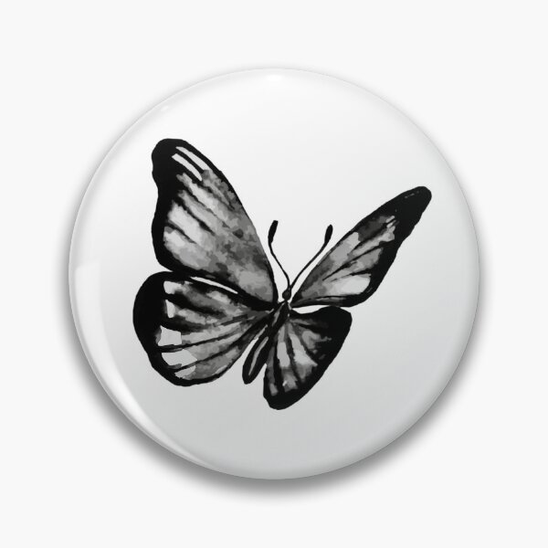 Artikelvorschau, Graustufen-Schmetterling entworfen und verkauft von Gabrielle Tron.