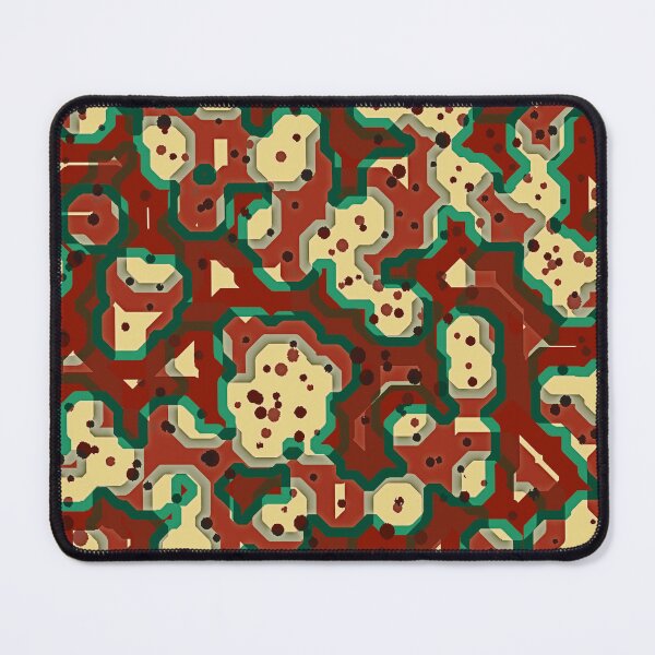 Item preview, Camouflage Terra Cotta Abstract Background designed and sold by Sharon Schwalbe.