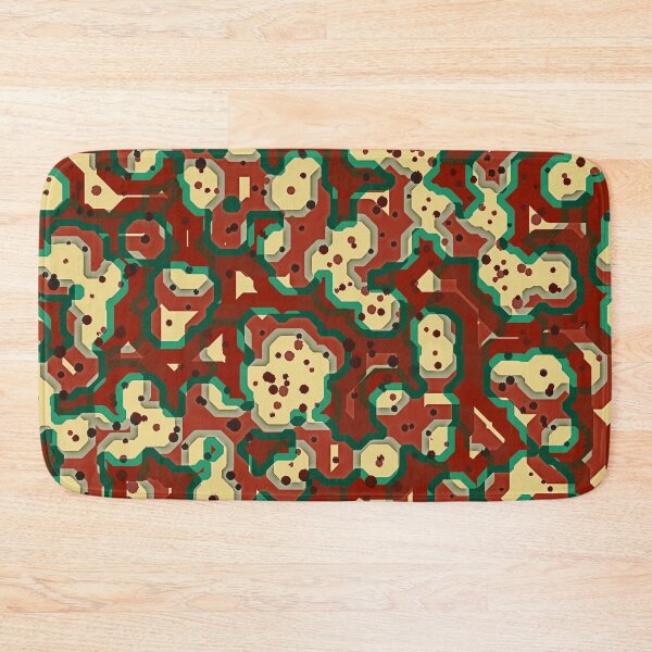 Item preview, Camouflage Terra Cotta Abstract Background designed and sold by Sharon Schwalbe.
