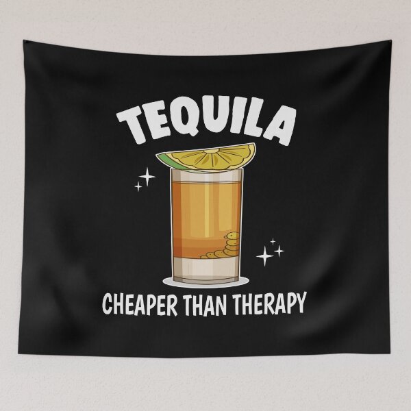 Item preview, Tequila cheaper than therapy designed and sold by Mich Designs.