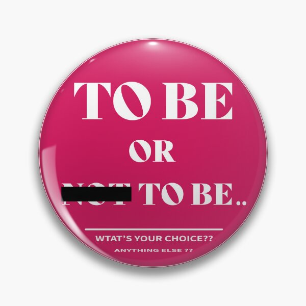 Item preview, TO BE OR TO BE.. designed and sold by Pronoian-Space.