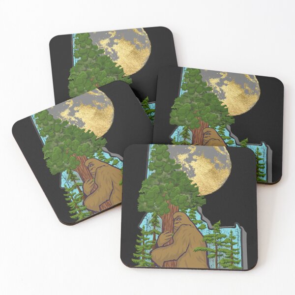 Item preview, Idaho Bigfoot - Bigfoot tree hugger - Squatch Con, ID  designed and sold by abeautifulife.