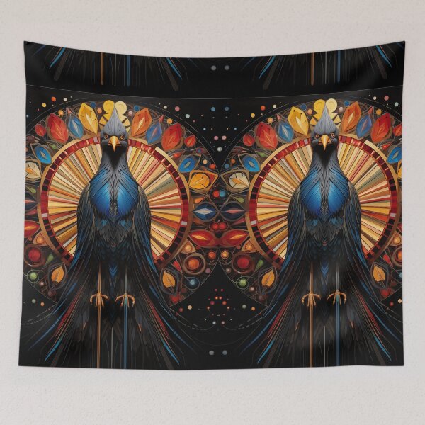 Item preview, peacock king art, designed and sold by Rockwpapart.