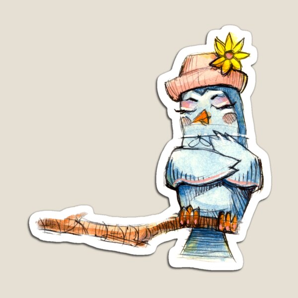 Item preview, The Daydreamer Cartoon Bird designed and sold by artistmichael.
