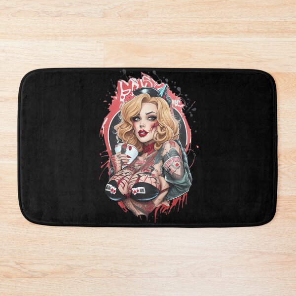 Item preview, Delightful Zombabe Pinup designed and sold by Bubble-Bay Shop.