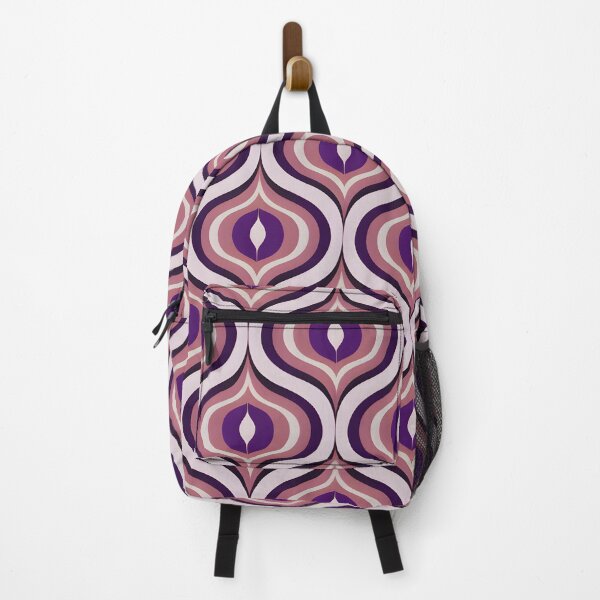 Item preview, Mid Century Modern Wavy Pattern  Violet designed and sold by Prints and Lifestyle.
