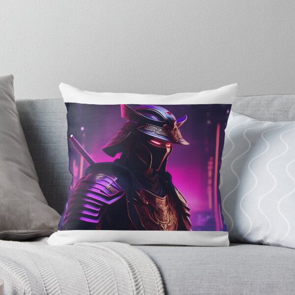 Item preview, cyberpunk, futuristic samurai warrior designed and sold by lionsharma108.