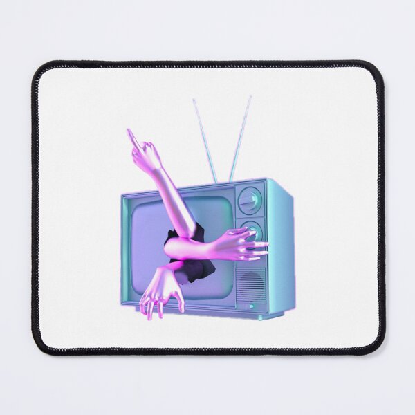 Item preview, Vapor wave television designed and sold by Refined-Raiment.