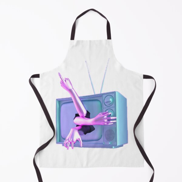 Item preview, Vapor wave television designed and sold by Refined-Raiment.