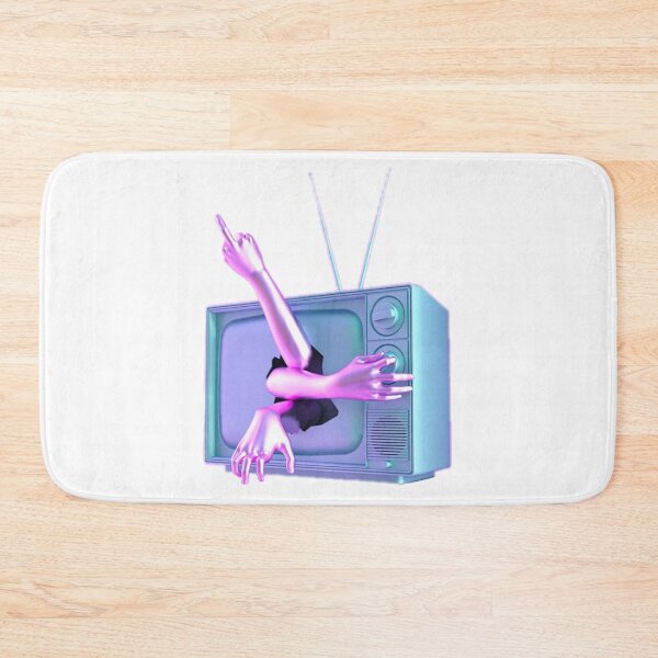 Item preview, Vapor wave television  designed and sold by Refined-Raiment.