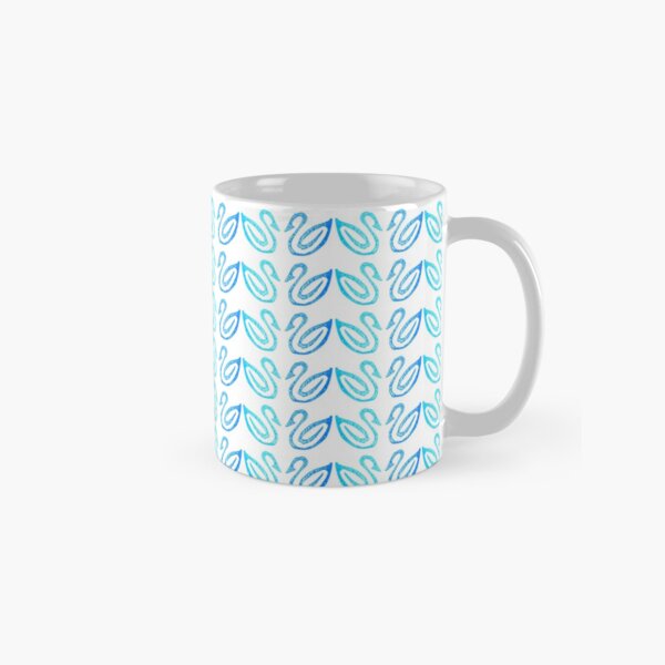 Swan Pattern Classic Mug