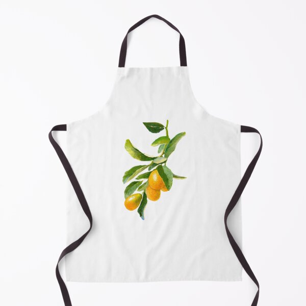 Item preview, Kumquat on Branch with Leaves in Watercolor designed and sold by kiliteh.