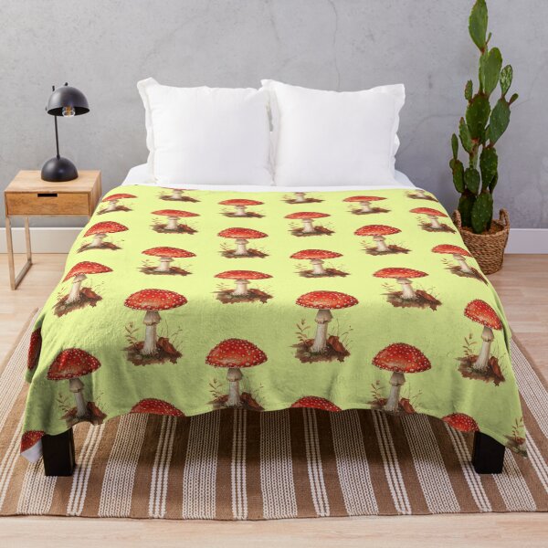 Item preview, Enchanted Forest Amanita - Whimsical Mushroom Illustration Sticker designed and sold by Nicholas Panek.