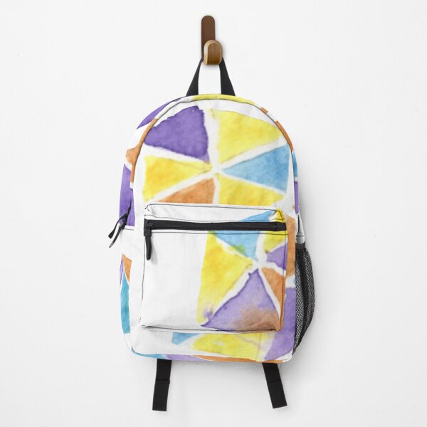 Item preview, Abstract Geometric Multicolor Triangles | Watercolor Harmony designed and sold by Kere123.