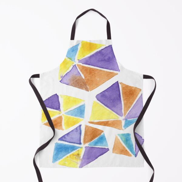Item preview, Abstract Geometric Multicolor Triangles |  Watercolor  Harmony designed and sold by Kere123.