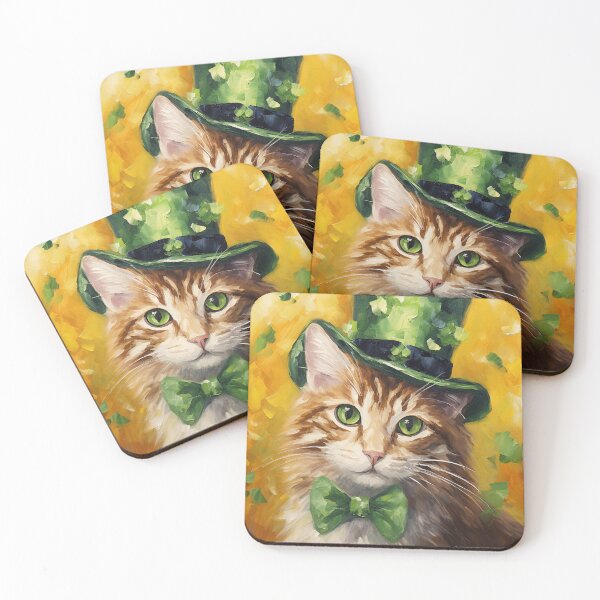 Item preview, Lovely Cat St. Patrick's Day  designed and sold by CamilleNorris.