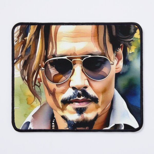 Item preview, Johnny Depp Watercolor  designed and sold by Bleudawn7.