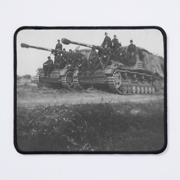 Item preview, WW2 - German Nashorn - 88mm - Tank Destroyers - Black and White - Photographic Print designed and sold by TheHappyK.