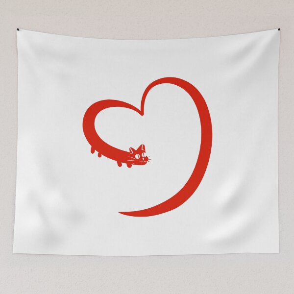 Item preview, heartcat designed and sold by Cococomix.