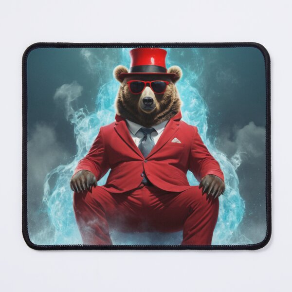 Item preview, Immerse yourself in the luxurious life of the elegant bear and his luxurious suit  designed and sold by Great-store4U.