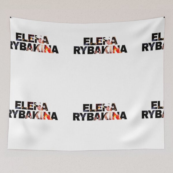 Item preview, Elena Rybakina in orange kit designed and sold by AissTee.