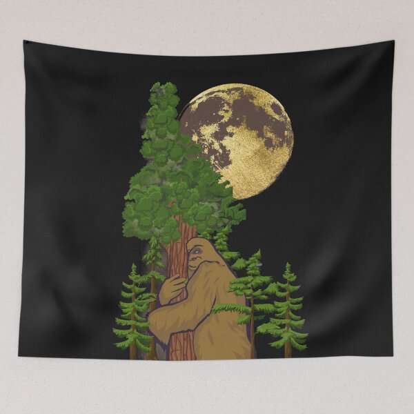 Item preview, The Original Tree Hugger  -  bigfoot tree hugger   designed and sold by abeautifulife.