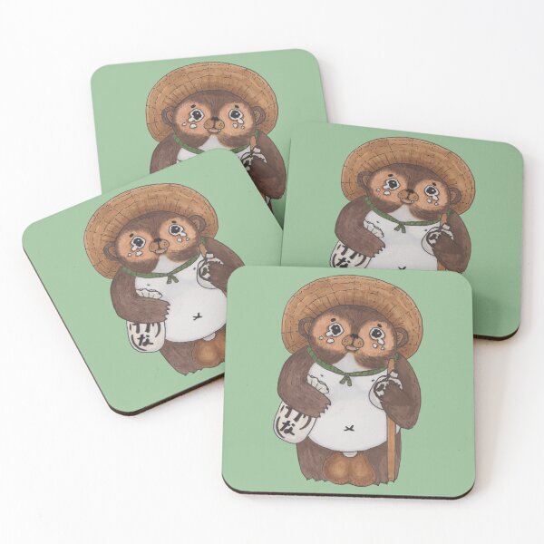 Item preview, Tanuki (With Balls) designed and sold by Auden Heitzler.