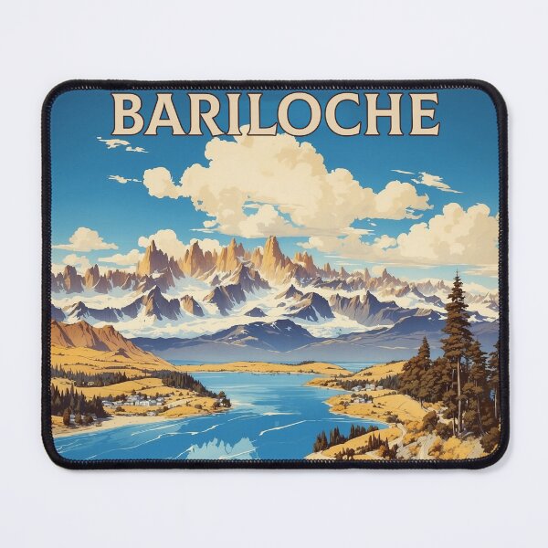 Item preview, Bariloche Argentina Vintage Poster Tourism  designed and sold by TravelersGems.