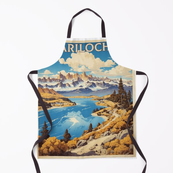 Item preview, Bariloche Argentina Vintage Poster Tourism  designed and sold by TravelersGems.