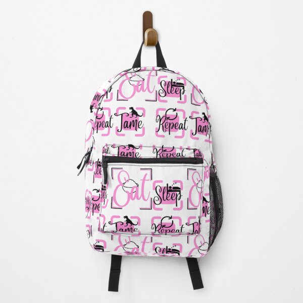 Item preview, Eat Sleep Tame Repeat ark survival evolved- Classic black and pink designed and sold by Whisky1111.