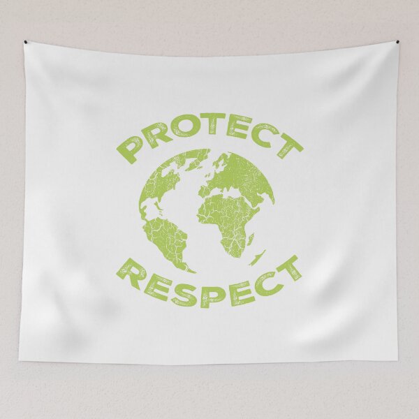 Item preview, Protect and Respect the Earth Day Protect the Environment designed and sold by Bronby.