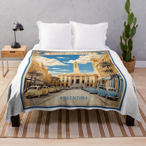 Item preview, Buenos Aires Argentina Vintage Poster Tourism 1 designed and sold by TravelersGems.
