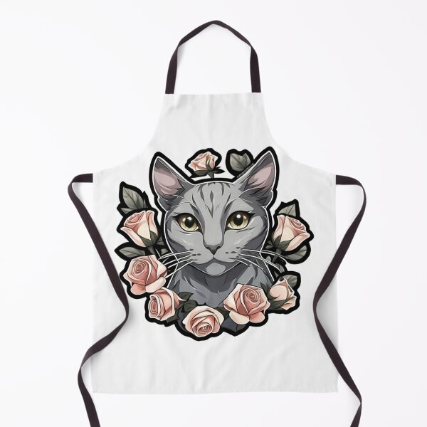 Item preview, Grey Cat Grey Rose Wreath designed and sold by notakename.