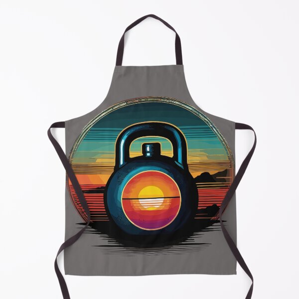 Item preview, Vintage Sunset Kettlebell designed and sold by MindFrank.