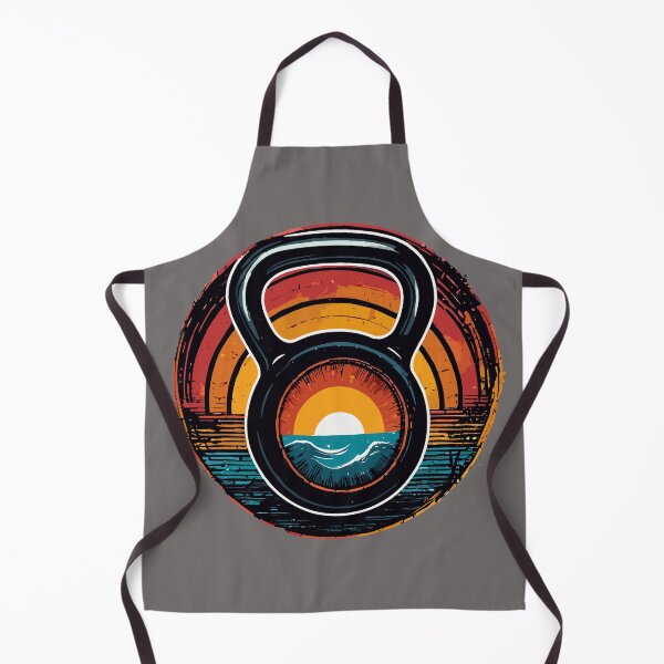 Item preview, Vintage Sunset Kettlebell designed and sold by MindFrank.