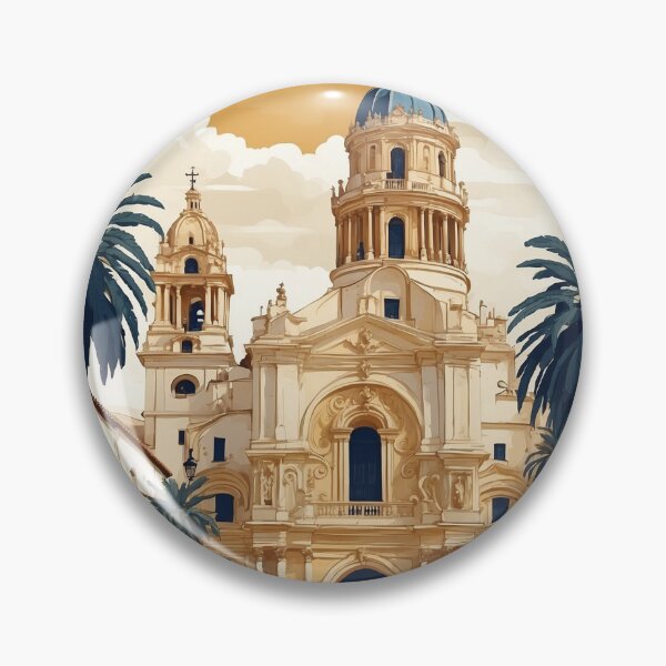 Item preview, Catedral de Cordoba Argentina Vintage Poster Tourism  designed and sold by TravelersGems.
