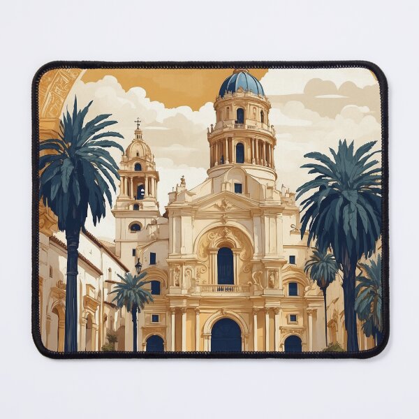 Item preview, Catedral de Cordoba Argentina Vintage Poster Tourism  designed and sold by TravelersGems.