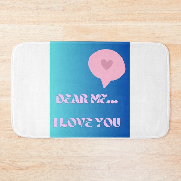 Item preview, Dear Me I Love You - Pink designed and sold by MadeByJadex.