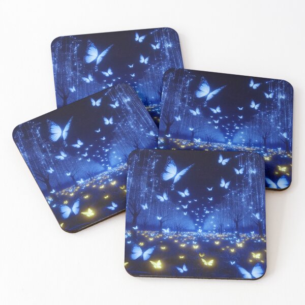Item preview, Butterflies Glowing Forest  designed and sold by Only4sometimes.