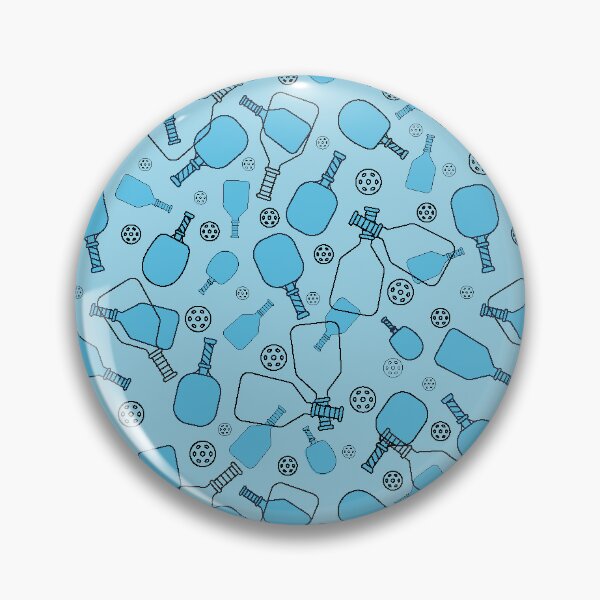 Item preview, Pickle Ball player bright blue designed and sold by Morrisseyfabric.