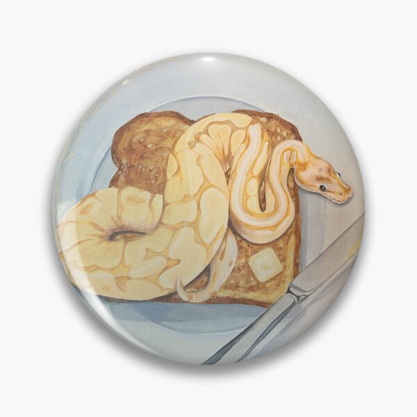 Item preview, Butter Toast Snake designed and sold by rosenoseart.